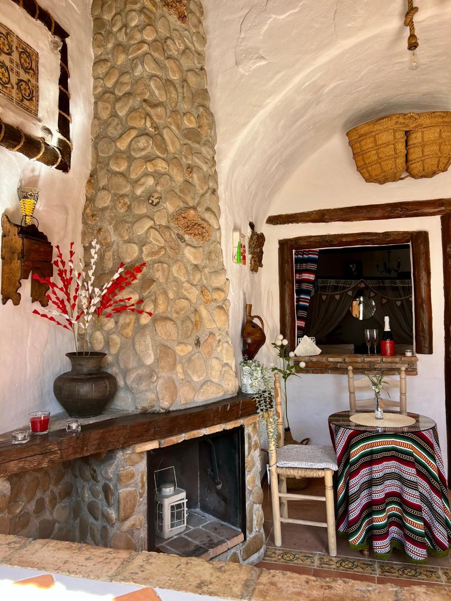 Cuevas De La Paz - Cave House Holidays Los Carriones Oda fotoğraf